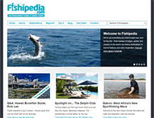 Tablet Screenshot of fishipedia.com